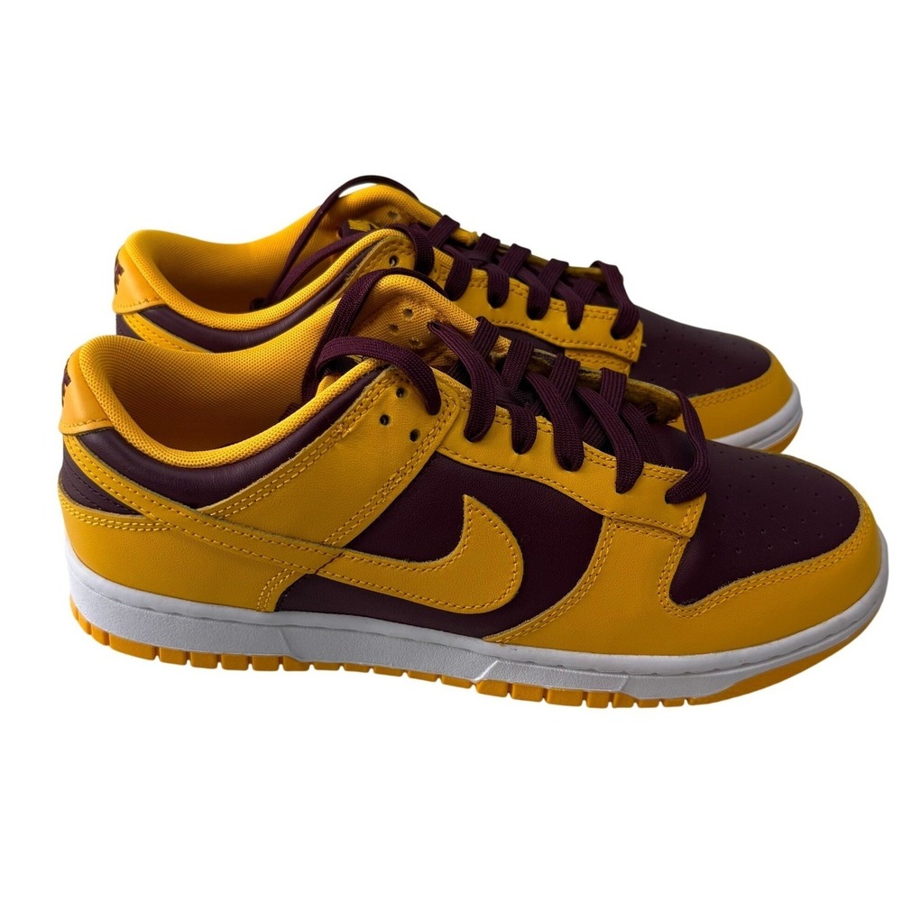 Nike‎ Dunk Low Retro Arizona State Maroon Gold DD1391 Mens 9 Womens 10.5 New